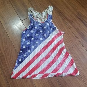 Rue 21 american flag tank